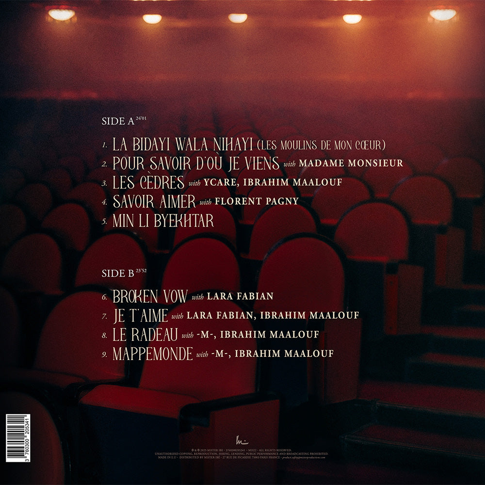 Hiba Tawaji - Live à l'Olympia - 9 Tracks Selection - Vinyle