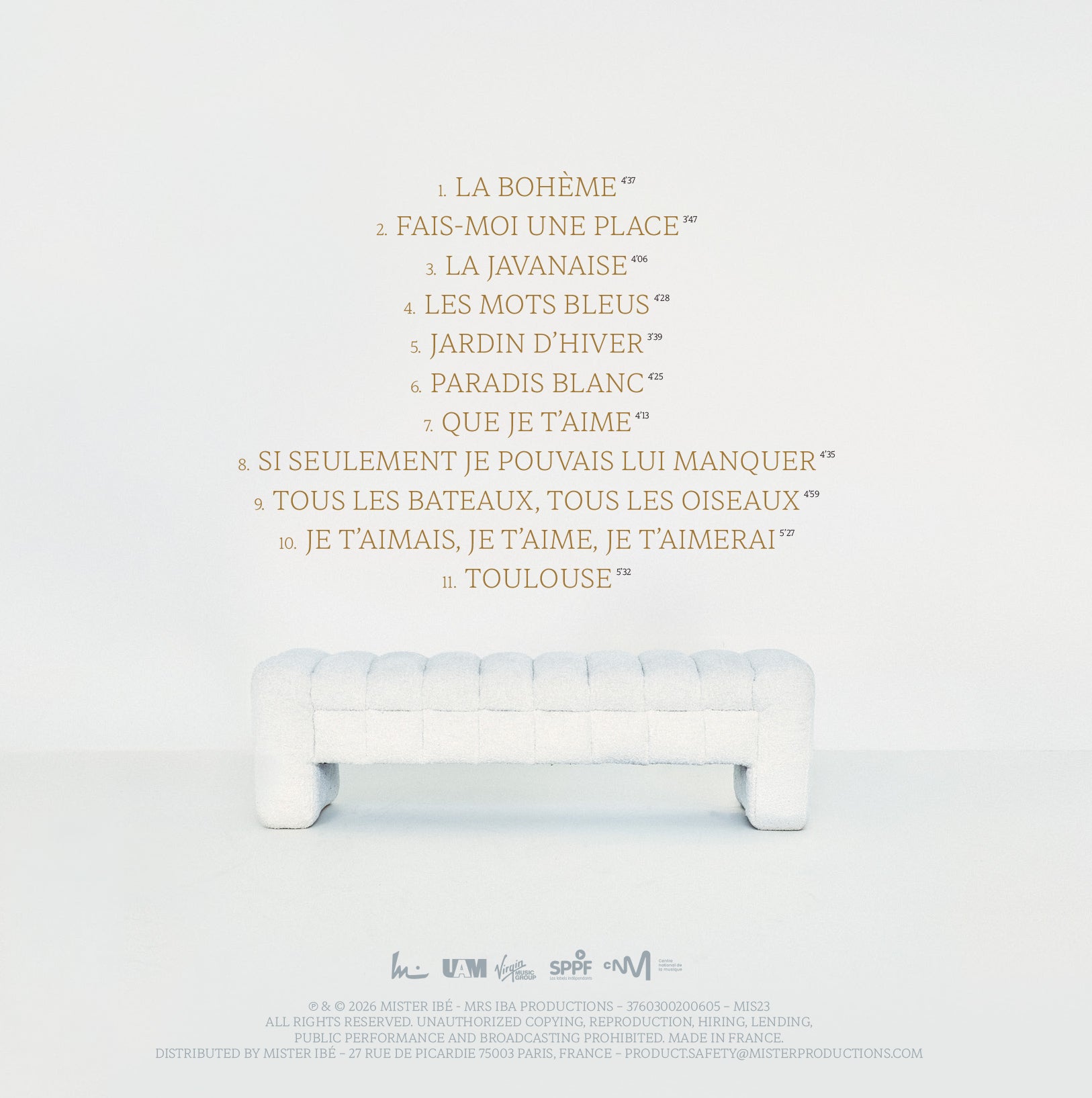 Hiba Tawaji - Ibrahim Maalouf - À la française - CD