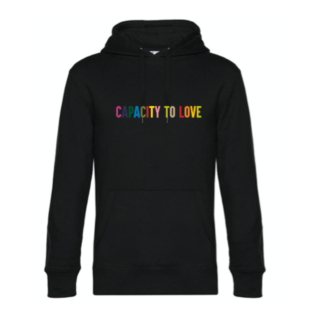 Sweat capuche Capacity to Love Noir