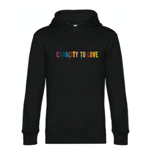 Capacity to Love black hoodie