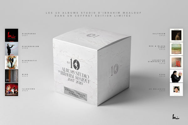 Ibrahim Maalouf - Coffret 10 Albums Studio  2007- 2020